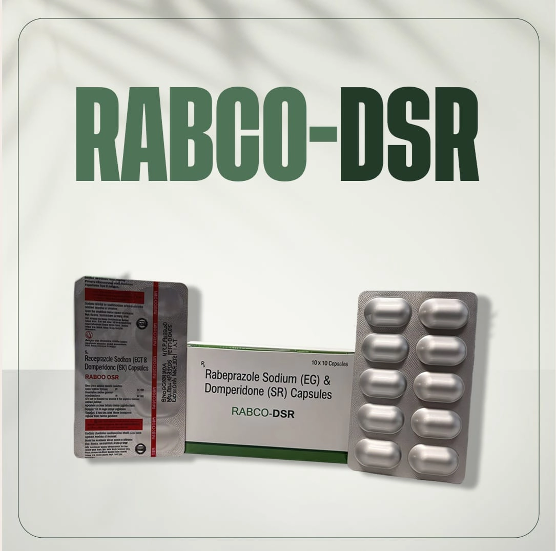 RABCO-DSR (Rabeprazole 20mg + Domperidone 30mg)