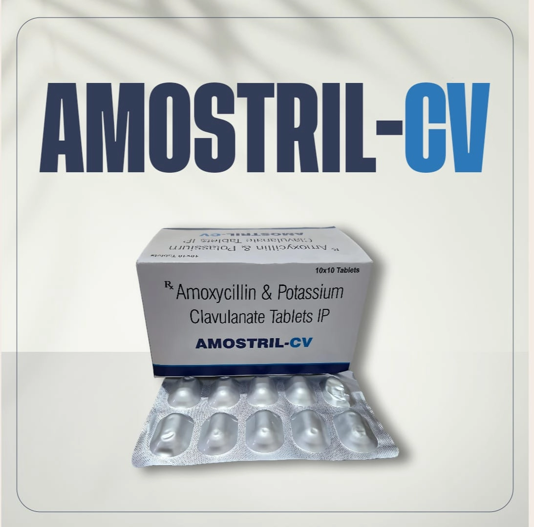AMOSTRIL-CV (Amoxicillin 500mg + Clavulanate Potassium 125mg)